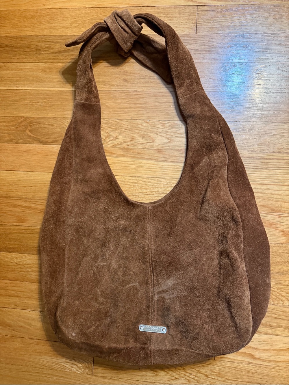 Bolongaro Trevor Genuine Suede Shoulder Bag